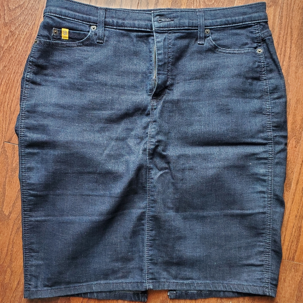 Second yoga Jean skirt